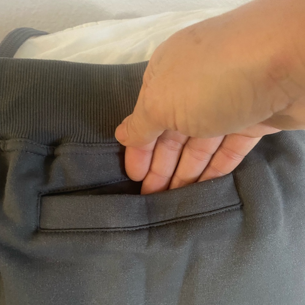 Realtree Gray Fleece PantsDrawstring Waist - Picture 7 of 8